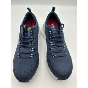Skechers Arch Fit SR Ebinal Comp Toe Work Shoes 108075 Navy Aqua Women's Size 7